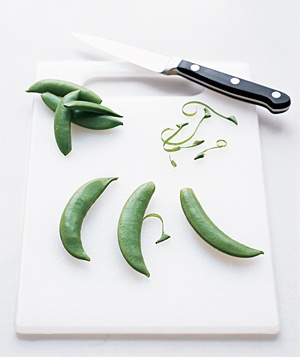 Pea Sugar Snap Cleaned
